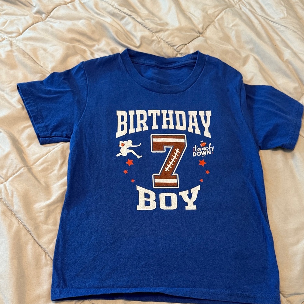 Blue Birthday Boy T-Shirt